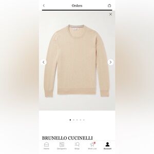 Brunello Cucinelli Cashmere Sweater